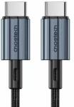 Choetech Cablu USB type C - USB type C PD 60W 3A 2m negru textil Choetech XCC-1015-BK (XCC-1015-BK) - habo