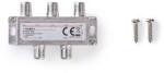 Nedis Distribuitor semnal splitter TV Nedis 4 cai 5-2400 Mhz (SSPL410ME)