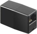Goobay Adaptor prelungire RJ45 mama-mama negru Goobay (50260) - habo