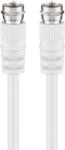 Goobay Cablu antena dublu ecranat F tata-tata 5m Goobay (11725)