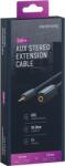 clicktronic Cablu prelungitor audio Profesional Jack 3.5 mm 5m mama-tata stereo OFC cupru dublu ecaranat fara oxigen Clicktronic 70489 (70489) - habo