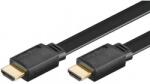 Goobay Cablu Hdmi plat 2m 1.4v Ethernet 3D Goobay (31927) - habo