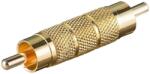 Goobay Adaptor aurit RCA tata - RCA tata placat cu aur Goobay (11596) - habo