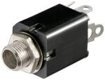 Goobay Mufa Jack 6.35 mm mono mama din plastic panou Goobay (11095) - habo