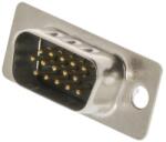 CONNFLY Mufa VGA tata 15 pini 3 randuri cu terminale de lipire CONNFLY (DS1035-15MUNSISS) - habo
