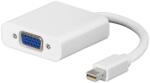 Goobay Cablu adaptor mini DisplayPort tata la VGA mama alb Goobay (31730) - habo