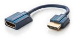clicktronic Adaptor prelungitor HDMI mama-tata 10cm OFC cupru 3D Ultra HD 4K 60Hz Clicktronic (70700)