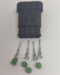 TE Connectivity Set conector cablu Superseal 1.5 tata mufa 4 pin 4 pini inclusi + 4 garnituri incluse IP67 TE Connectivity 282106-1-SET-M (282106-1-SET-M)