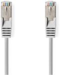 Nedis Cablu de retea SFTP Cat6a 1m gri RJ45 tata - RJ45 tata dublu ecranat Nedis (CCGT85320GY10)