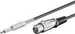 Goobay Cablu Jack 6.35 mm mono la XLR mama 6m Goobay (50710) - habo