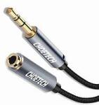 Choetech Cablu audio Jack stereo Choetech AUX001 3.5 mm tata - 3.5 mm mama 2m negru (AUX001-BK) - habo