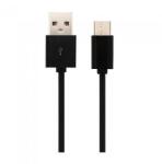 V-TAC Cablu USB type C 2.4A 1.5m negru V-TAC (SKU-8454)