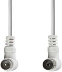 Nedis Cablu coaxial tata cotit - coaxial mama cotit 3m alb Nedis (CSGP40100WT30)