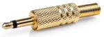 Nedis Mufa conector Jack mono 3.5mm tata auriu Nedis CAVC22980GD (CAVC22980GD) - habo