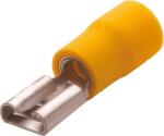 Mutlusan Electric Papuc auto mama 4.0-6.0mm2 0.8x6.35mm izolat /galben Safak FE-5638 (FE-5638)