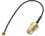 JC Antenna Cablu adaptor IPEX mama 90 grade - SMA mama drept 50cm JC Antenna AD. ANT. 021.4 (AD.ANT.021.4) - habo