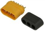 AMASS Conector alimentare DC mufa MR60 tata 3pin 30A 500V lipire pe cablu AMASS MR60-M (MR60-M) - habo