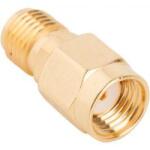 Amphenol Adaptor SMA mama - RP-SMA mama reverse drept 50 Ohm teflon aurit AMPHENOL 132171RP-10 (132171RP-10) - habo