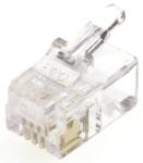 Mh Connectors Mufa RJ11 4p4c pe cablu IDC crimpat MH CONNECTORS MHRJ114P4CR (MHRJ114P4CR)