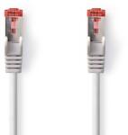 Nedis Cablu SFTP CAT6 1m RJ45 tata - RJ45 tata gri Nedis (CCGP85221GY10) - habo