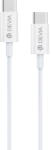 DEVIA Cablu Devia Full 1m USB TYPE C - USB TYPE C Alb 3A 60W (IECABFULCC)