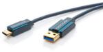 clicktronic Cablu Profesional 2m USB TYPE C - USB 3.0 4.5W SuperSpeed 5Gbit/s OFC cupru aurit Clicktronic (45125)