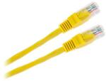 Cabletech Cablu patchcord UTP CCA galben 0.5m Cabletech (KPO2779E-0.5)