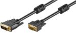 Goobay Cablu DVI-I 12+5 la VGA 2m dublu ecranat ferita Goobay (93260) - habo