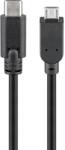 Goobay Cablu USB Type C 3.1 tata - USB2.0 micro B tata 1m Goobay (67993)
