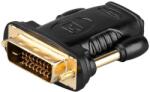 Goobay Adaptor DVI-D 24+1 la HDMI mama aurit Goobay (68931)
