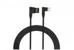 GOLF Cablu Golf Pudding Micro USB 48M 1m 2.4A negru (GC-48M-B) - habo