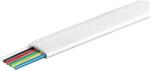 Goobay Cablu telefonic plat 6 fire AWG28 CCA alb Vanzare la metru liniar 93307 Goobay (93307) - habo