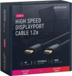 clicktronic Cablu Profesional DisplayPort - DisplayPort 7.5m v1.2a 4K 60Hz 21.6Gbit/s AWG26 OFC Clicktronic 70714 (70714) - habo