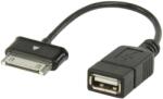 Valueline Cablu adaptor OTG Samsung 30 pini tata - USB A mama 0.2m Valueline (VLMB39205B02) - habo