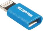 Valueline Adaptor iPhone Lightning tata - micro USB mama albastru Valueline (VLMP39901L) - habo