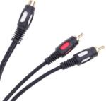 Cabletech Cablu adaptor RCA mama la 2x RCA tata 0.25m (KPO3871)