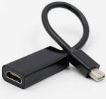 Well Cablu adaptor HDMI mama - mini Displayport tata 15cm Well (ADAPT-HDMIF/MDPM-0.15BK-WL) - habo