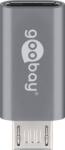Goobay Adaptor USB Type C mama la micro USB 2.0 Tip B tata gri Goobay (55553)