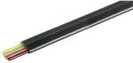 Goobay Cablu telefonic 4 fire plat cupru AWG 30 negru Goobay (50253)