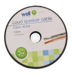 Well Cablu difuzor transparent 2x0.75mm CCA Well LSP-CCA0.75TT-100-WL (LSP-CCA0.75TT-100-WL) - habo