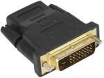 Cabletech Adaptor DVI-D 24+1 dual link tata - HDMI V1.4 mama High Speed cu Ethernet Full HD aurit Cabletech (KOM0951) - habo