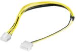 Goobay Cablu adaptor alimentare 5.25 tata la EPS 8 pini 28cm pentru alimentare placa de baza Goobay (50694) - habo