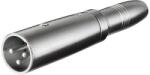 Goobay Adaptor XLR la Jack 6.35 mm mono mama Goobay (27454)