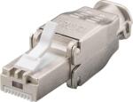 Goobay Mufa tata RJ45 CAT6A STP metal ecranata cablu max. 9mm AWG 22 - AWG 24 montare fara cleste 38292 Goobay (38292) - habo