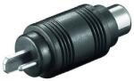Goobay Adaptor mufa difuzor tata la RCA mama Goobay (11693)