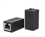 ORICO Adaptor prelungitor cablu de retea Cat6 UTP 1000Mbs RJ45 mama-mama Orico PUG-MTM negru (PUG-MTM-BK)