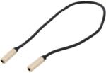 Vention Cablu prelungire audio stereo Jack 3.5 mm mama-mama 0.3m aurit negru VENTION BFABY (BFABY) - habo