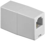 Goobay Adaptor prelungire RJ11 mama-mama alb Goobay (93052)