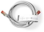 Nedis Cablu FTP CAT6 patch cord 2m gri RJ45-RJ45 Nedis (CCGT85210GY20) - habo