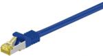 Goobay Cablu patch SFTP CAT7 0.25m albastru 2x RJ45 cupru ecranat Goobay (91565)